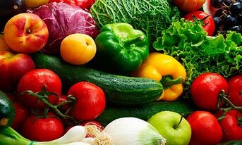 Food Correction for the cervix for osteochondrosis